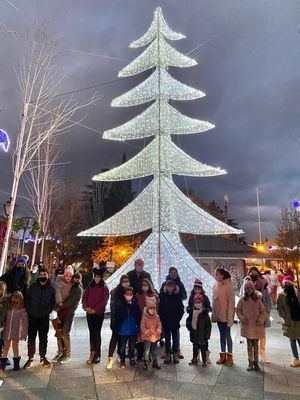 El Escorial inaugura la Navidad con el Belén municipal y el alumbrado navideño