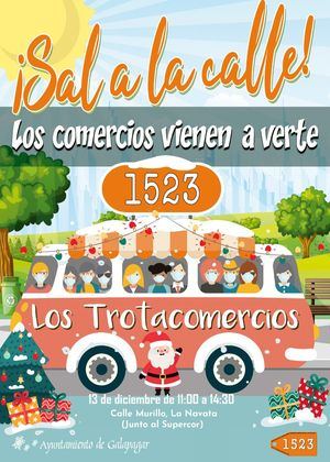 Este domingo 13 de diciembre vuelven los Trotacomercios a Galapagar