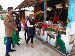 Collado Villalba ‘inaugura’ la Navidad con el Mercado y el Tren de la Navidad y el Roscón Solidario