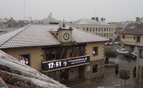Torrelodones cierra la Casa de Cultura ante la previsión de fuertes nevadas