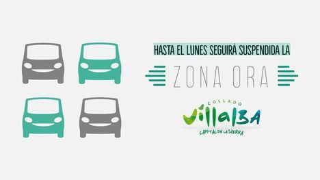 Collado Villalba mantiene la suspensión de la zona ORA y el cierre de varias instalaciones municipales hasta el lunes 18 de enero