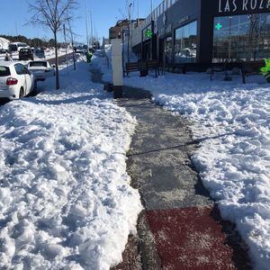El Ayuntamiento de Las Rozas coordina a más de un centenar de voluntarios para retirar hielo