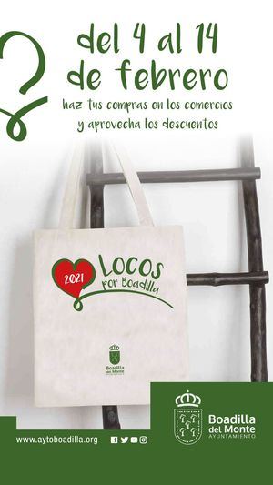 Arranca la campaña ‘Locos por Boadilla’ para fomentar el comercio local en San Valentín
 