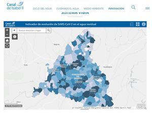 El Canal de Isabel II informa semanalmente sobre la presencia de COVID19 en las aguas residuales de la región