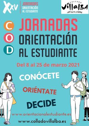 Collado Villalba celebra del 8 al 25 de marzo la XXV edición de las Jornadas de Orientación al Estudiante
