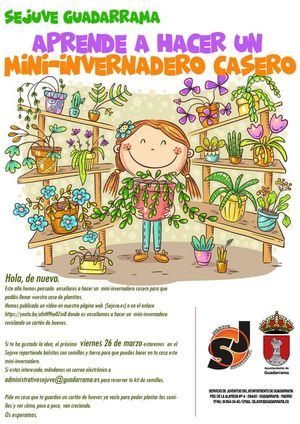 ‘Aprende a hacer un mini-invernadero’, nueva propuesta del SEJUVE para los más pequeños