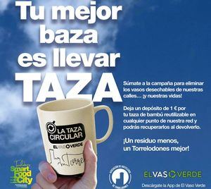 De bambú, ecológica y reutilizable: Torrelodones lanza la campaña ‘La taza circular’
 