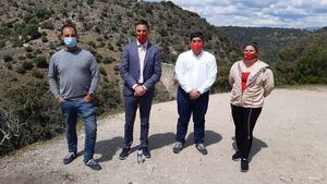 Los socialistas de Torrelodones, Las Rozas y Galapagar reivindican la protección de la Presa del Gasco con la visita de Juan Lobato