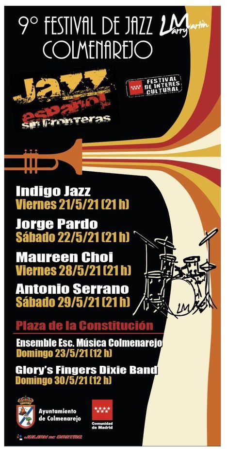 Desde el 21 de mayo, Colmenarejo celebra la novena edición de su Festival de Jazz