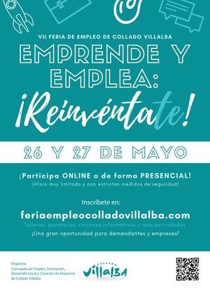 La VII Feria del Empleo de Collado Villalba ofertará los días 26 y 27 de mayo más de 200 puestos de trabajo