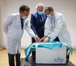 El Hospital Puerta de Hierro prueba con éxito un nuevo sistema de transporte de corazones para trasplantes