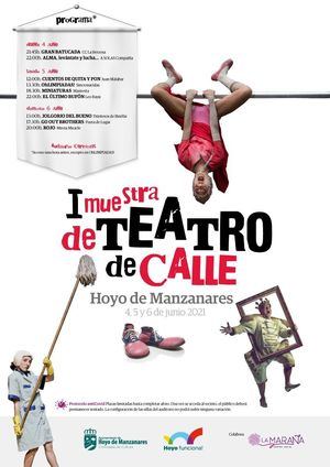 La actividad cultural sale al encuentro del espectador en la primera Muestra de Teatro de Calle de Hoyo de Manzanares