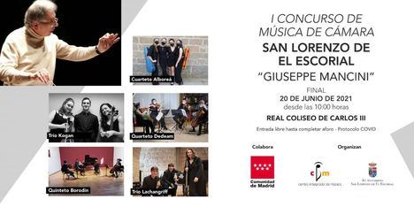 El I Concurso de Música de Cámara de San Lorenzo de El Escorial ya tiene finalistas