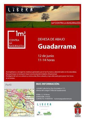 Guadarrama organiza una nueva jornada de limpieza contra la basuraleza el 12 de junio