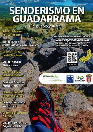 Guadarrama estrena, este fin de semana, un nuevo programa de rutas senderistas