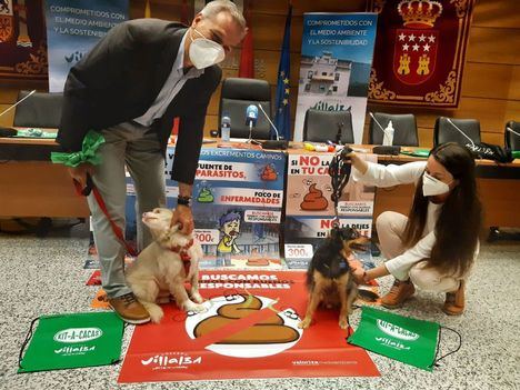 Collado Villalba busca ‘Perros con dueños responsables’ en su nueva campaña de concienciación
