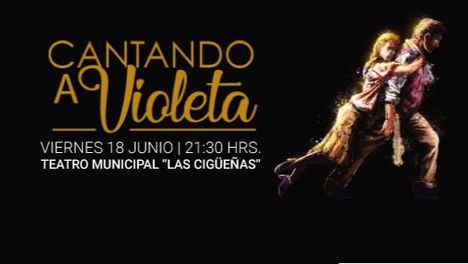 El Teatro Las Cigüeñas de Hoyo de Manzanares acoge el espectáculo ‘Homenaje a la mujer: Cantando a Violeta’