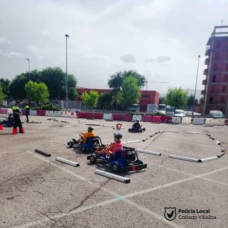 El Programa de Educación Vial en los colegios de Collado Villalba cierra el curso con un Campeonato