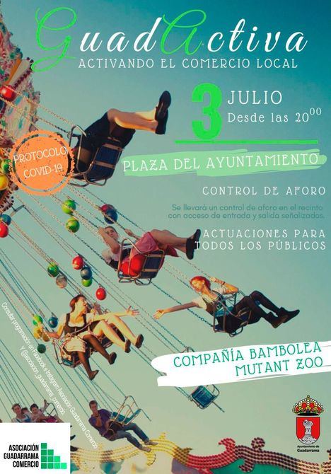 Guadarrama celebra una nueva edición de ‘Guadactiva’, el mercado de noche del comercio local