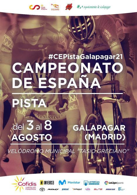 El Velódromo de Galapagar será la sede del Campeonato de España de Pista 2021