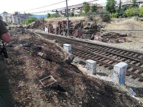 Sofocado con rapidez un conato de incendio en el Coto de las Suertes de Collado Villalba