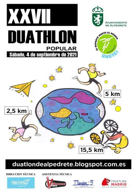 Abiertas las inscripciones para la XXVII Edición del Duatlón Cross Popular Villa de Alpedrete