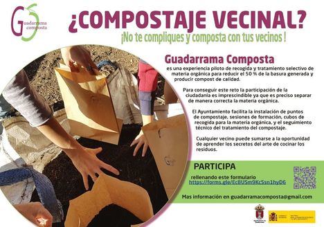 En marcha una nueva fase de Guadarrama Composta con el inicio del compostaje comunitario