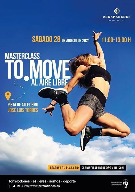 La pista de atletismo José Luis Torres de Torrelodones acoge este sábado una MasterClass de baile al aire libre