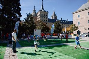 La Copa Davis llega a San Lorenzo con pistas de mini-tenis para fomentar este deporte entre los más pequeños