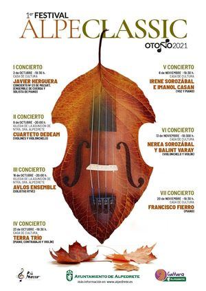 Alpedrete presenta su primer Festival de música clásica, Alpeclassic 2021