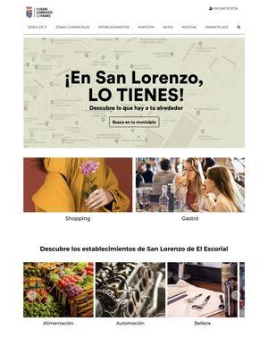 San Lorenzo lanza ensanlorenzolotienes.es, un directorio comercial con canal de venta online para las empresas
 