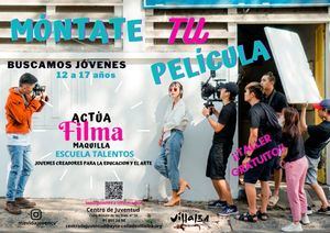 Collado Villalba lanza un taller gratuito para jóvenes bajo el título 'Monta tu película'
 