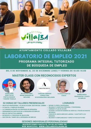 Comienza una nueva edición del ‘Laboratorio de empleo’ de Collado Villalba