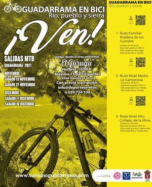 ‘Guadarrama. Río, pueblo y Sierra’: turismo activo con rutas en bici por el entorno de la localidad