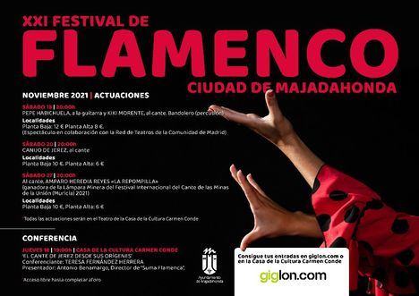 El Festival de Flamenco vuelve a Majadahonda para celebrar su XXI edición
 