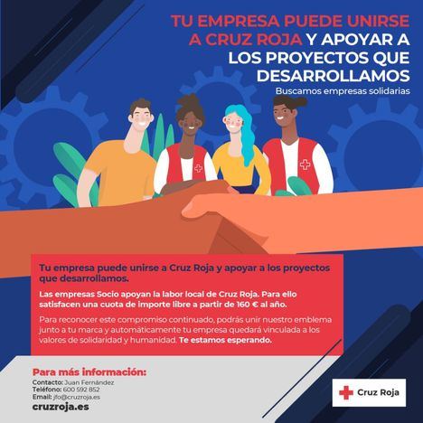 Cruz Roja Majadahonda-Las Rozas lanza una campaña de captación de empresas socias