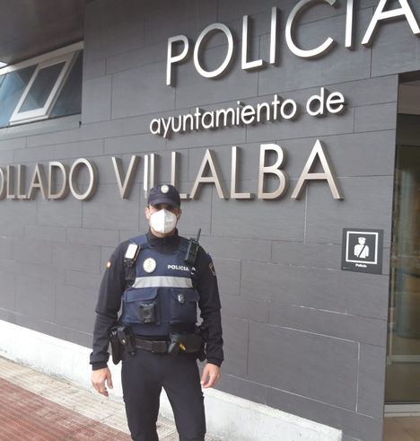 La Policía Local de Collado Villalba estrena cámaras unipersonales y pistolas Táser