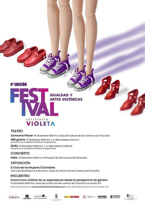 San Lorenzo de El Escorial acoge la cuarta edición del Festival Territorio Violeta