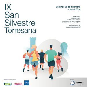 Abiertas las inscripciones para la IX edición de la San Silvestre Torresana