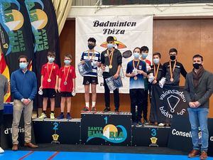 El guadarrameño Pablo Sanz, subcampeón de España de Bádminton Sub-13 en dobles