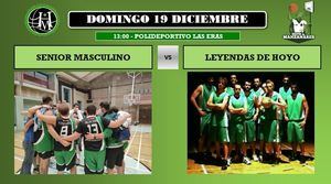 El Basket Hoyo de Manzanares rinde homenaje a sus ‘leyendas’ este domingo con un partido amistoso
 