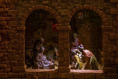 La Casa de la Navidad, un gran Nacimiento, hinchables y talleres infantiles, oferta navideña de Las Rozas