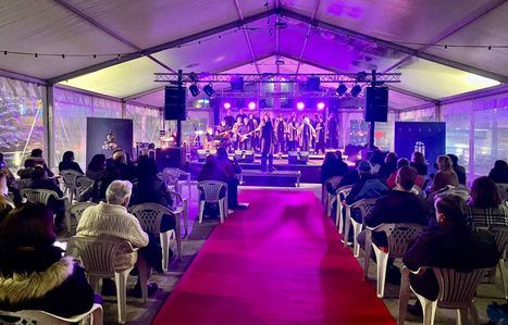 Conocidas bandas y grupos visitan la Carpa de la Navidad de Majadahonda hasta el 5 de enero