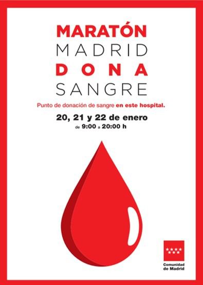 El Hospital Universitario General de Villalba se suma al Maratón de donación de sangre de la Comunidad