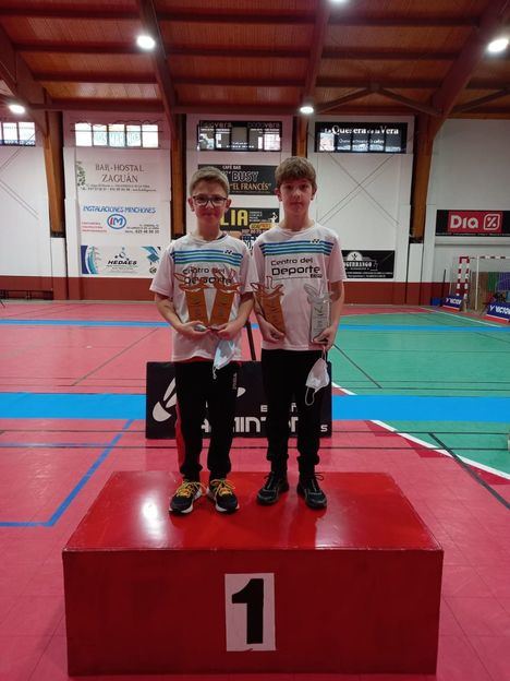 El guadarrameño Pablo Sanz, vencedor en el Máster Nacional de Bádminton sub13