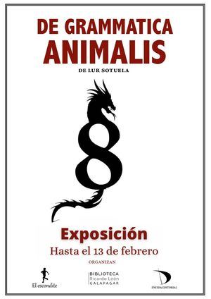 La exposición ‘De Grammatica Animalis’ ya se puede visitar en la Biblioteca Municipal Ricardo León de Galapagar