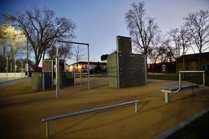 Las Matas estrena una zona para la práctica del Parkour, la primera que se abre en Las Rozas