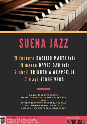 ‘Suena Jazz’ ofrece desde este sábado en Guadarrama a cuatro grandes actuaciones gratuitas