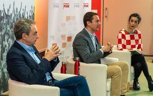 Zapatero y Lobato debatieron en Torrelodones sobre el futuro de la sociedad tras la pandemia