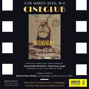 Nueva sesión de CineGlub en Galapagar con la proyección de la película ‘Irioweniasi, el hilo de la luna’